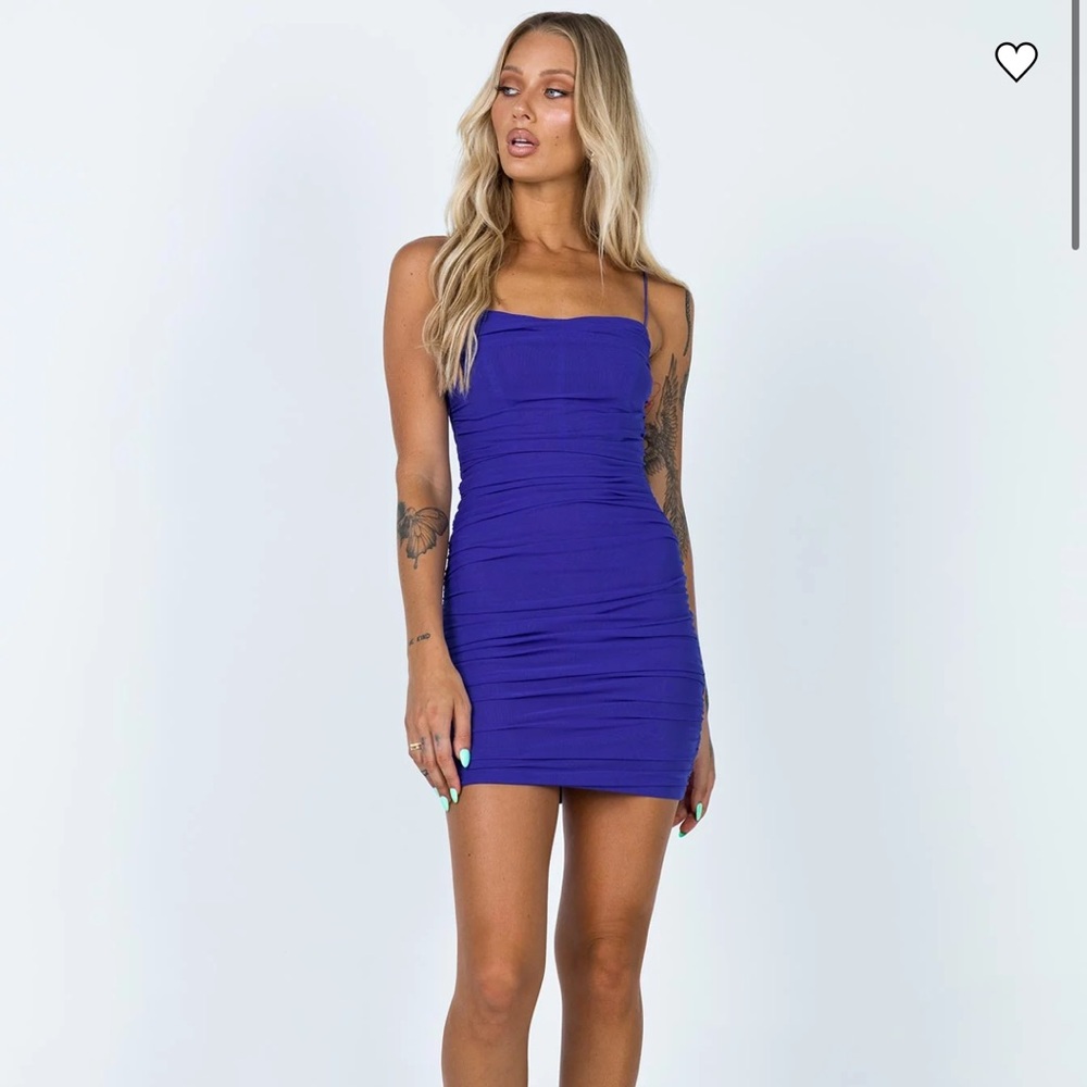 Princess Polly Royal Blue Mini Dress